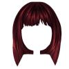 Red Julia Hair