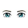 Aqua Blue Wonderland Eyes