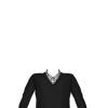 Black Sweater W/ Plaid Shirt
