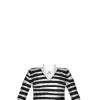 Black and White Striped Sweater
