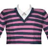 Pink & Blue Striped Sweater