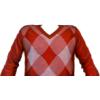 Red Argyle Sweater