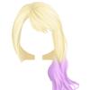 Lilac Dip-Dye Blonde Hair
