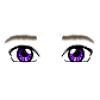 Purple Male Eyes