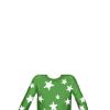 Green Male Star Sweater