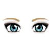 Sapphire Eyes w/Gemma Brows