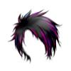 Purple Rocker Hair
