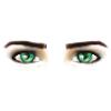 Charming Green Eyes