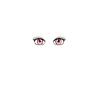 Browless Pink Eyes