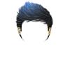 Blue nial hair