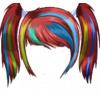 Emo Rainbow Hair