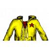 Yellow 'Red Star' hoodie.