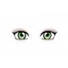 Beautiful green eyes